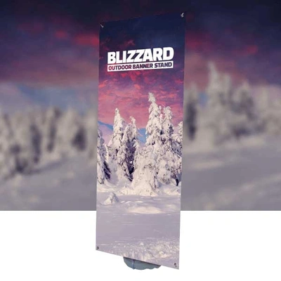 Blizzard With Background